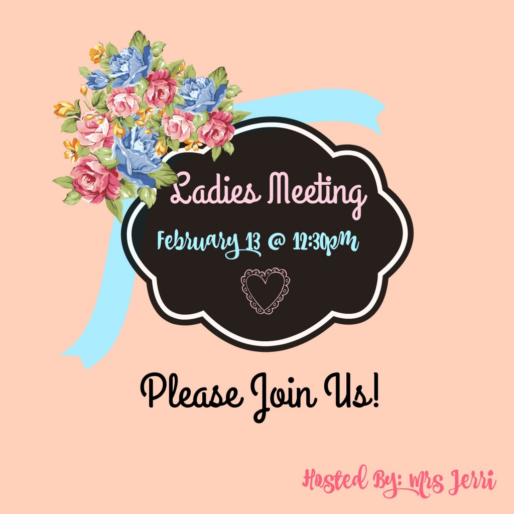 Ladies Meeting-Feb
